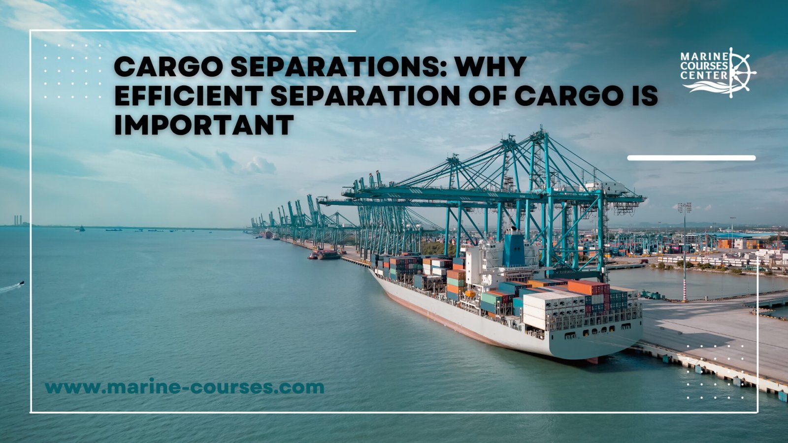 Cargo Separations Why Efficient Separation of Cargo is Important